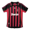 Men AC Milan MALDINI #3 Retro Jerseys Home Soccer Jersey 2006/07 - discountsoccer