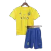 Kids Al Nassr Home Soccer Jersey Kit (Jersey+Shorts) 2023/24 - discountsoccer