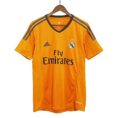 Men Real Madrid Retro Jerseys Third Away Soccer Jersey 2013/14 - discountsoccer