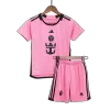 Kids Inter Miami CF Home Soccer Jersey Kit (Jersey+Shorts) 2024 - discountsoccer