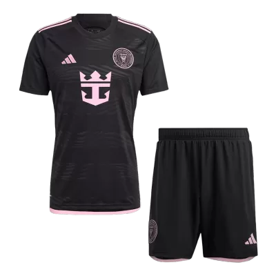 Men Inter Miami CF Away Soccer Jersey Kit (Jersey+Shorts) 2024 - discountsoccer