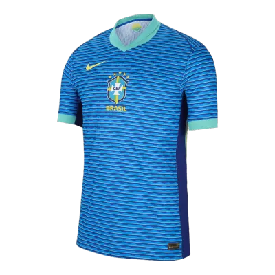 Men Brazil Away Player Version Jersey 2024 - discountsoccer