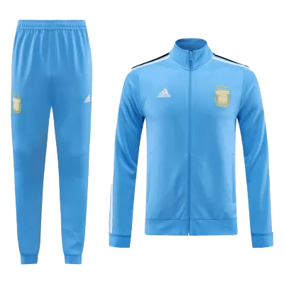 Men Argentina Tracksuit Sweat Shirt Kit (Top+Trousers) 2024/25 - discountsoccer