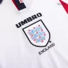 Men England Retro Jerseys Home Long Sleeve Soccer Jersey 1998 - discountsoccer