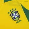 Men Brazil Retro Jerseys Home Soccer Jersey 2002/03 - discountsoccer