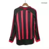 Men AC Milan Retro Jerseys Home Long Sleeve Soccer Jersey 2006/07 - discountsoccer