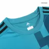 Men Real Madrid Retro Jerseys Away Long Sleeve Soccer Jersey 2017/18 - discountsoccer