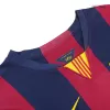 Men Barcelona Retro Jerseys Home Soccer Jersey 2014/15 - discountsoccer