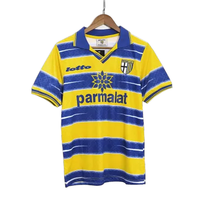 Men Parma Calcio 1913 Retro Jerseys Home Soccer Jersey 1998/99 - discountsoccer