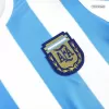 Men Argentina Retro Jerseys Home Soccer Jersey 1986 - discountsoccer