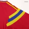 Men Colombia Retro Jerseys Away Soccer Jersey 1990 - discountsoccer