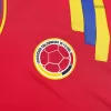 Men Colombia Retro Jerseys Away Soccer Jersey 1990 - discountsoccer