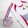 Men France Retro Jerseys Away Soccer Jersey 2006 - discountsoccer