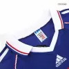 Men France Retro Jerseys Home Soccer Jersey 1998 - discountsoccer