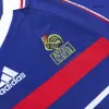 Men France Retro Jerseys Home Soccer Jersey 1998 - discountsoccer