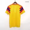 Men Colombia Retro Jerseys Home Soccer Jersey 1990 - discountsoccer