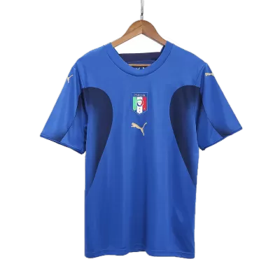 Men Italy Retro Jerseys Home Soccer Jersey 2006 - discountsoccer