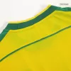 Men Brazil Retro Jerseys Home Soccer Jersey 1998 - discountsoccer