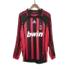 Men AC Milan Retro Jerseys Home Long Sleeve Soccer Jersey 2006/07 - discountsoccer