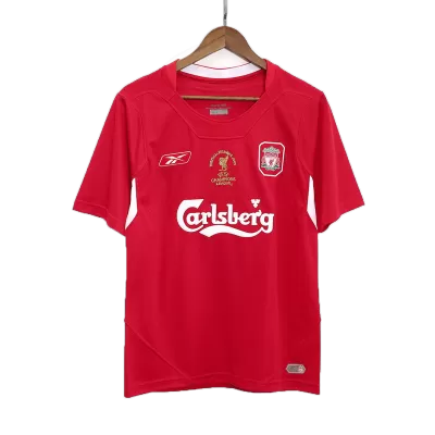 Men Liverpool Retro Jerseys Soccer Jersey 2005 - discountsoccer