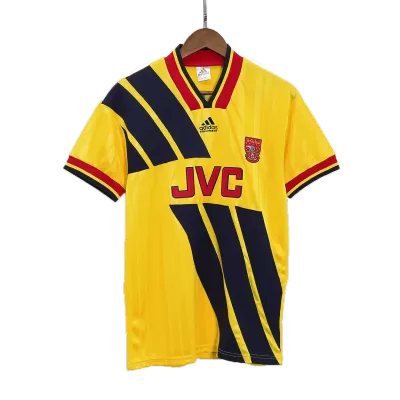 Men Arsenal Retro Jerseys Away Soccer Jersey 1993/94 - discountsoccer