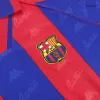 Men Barcelona Retro Jerseys Home Soccer Jersey 1996/97 - discountsoccer