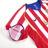 Men Atletico Madrid Retro Jerseys Home Soccer Jersey 2004/05 - discountsoccer