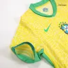 Men Brazil Home Player Version Jersey 2024 - discountsoccer