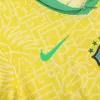 Men Brazil Home Player Version Jersey 2024 - discountsoccer