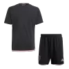 Kids Inter Miami CF Away Soccer Jersey Kit (Jersey+Shorts) 2024 - discountsoccer