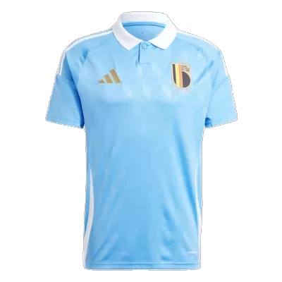 Men Belgium Away Soccer Jersey Shirt 2024 - discountsoccer