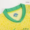 Men Brazil Home Player Version Jersey 2024 - discountsoccer