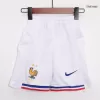 Kids France Home Soccer Jersey Kit (Jersey+Shorts) 2024 - discountsoccer