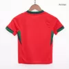 Kids Portugal Home Soccer Jersey Kit (Jersey+Shorts) 2024 - discountsoccer