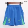 Kids Brazil Home Soccer Jersey Kit (Jersey+Shorts) 2024 - discountsoccer