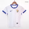 Kids France Away Soccer Jersey Kit (Jersey+Shorts) 2024 - discountsoccer