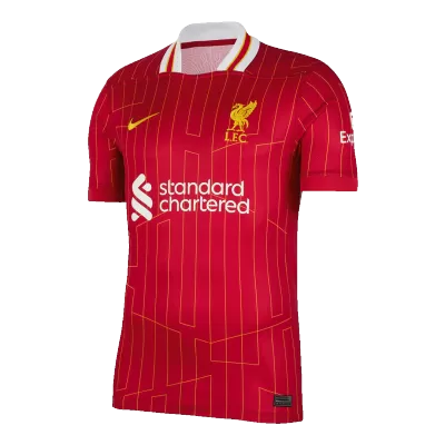 Men Liverpool Home Soccer Jersey Shirt 2024/25 - discountsoccer