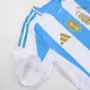 Men Argentina Home Player Version Jersey 2024 - discountsoccer