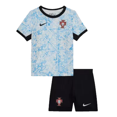 Kids AC Milan Away Soccer Jersey Kit (Jersey+Shorts) 2024 - discountsoccer