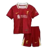 Kids Liverpool Home Soccer Jersey Kit (Jersey+Shorts) 2024/25 - discountsoccer