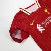 Kids Liverpool Home Soccer Jersey Kit (Jersey+Shorts) 2024/25 - discountsoccer