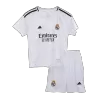 Kids Real Madrid Home Soccer Jersey Kit (Jersey+Shorts) 2024/25 - discountsoccer