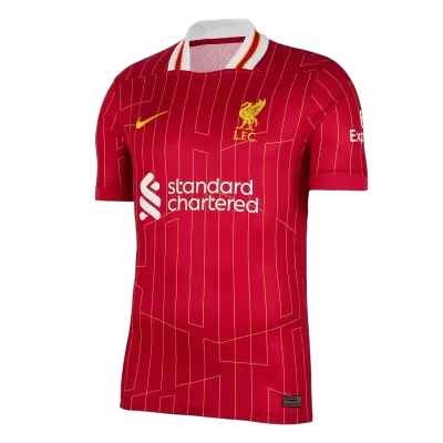 Men Liverpool Home Soccer Jersey Shirt 2024/25 - discountsoccer