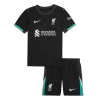 Kids Liverpool Away Soccer Jersey Kit (Jersey+Shorts) 2024/25 - discountsoccer