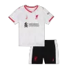 Kids Liverpool Third Away Soccer Jersey Kit (Jersey+Shorts) 2024/25 - discountsoccer